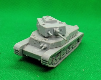 Tanque médio húngaro 40 M Turan I, escala 1/72, Segunda Guerra Mundial, Frente Oriental, impresso em 3D, para jogos de guerra e modelismo.