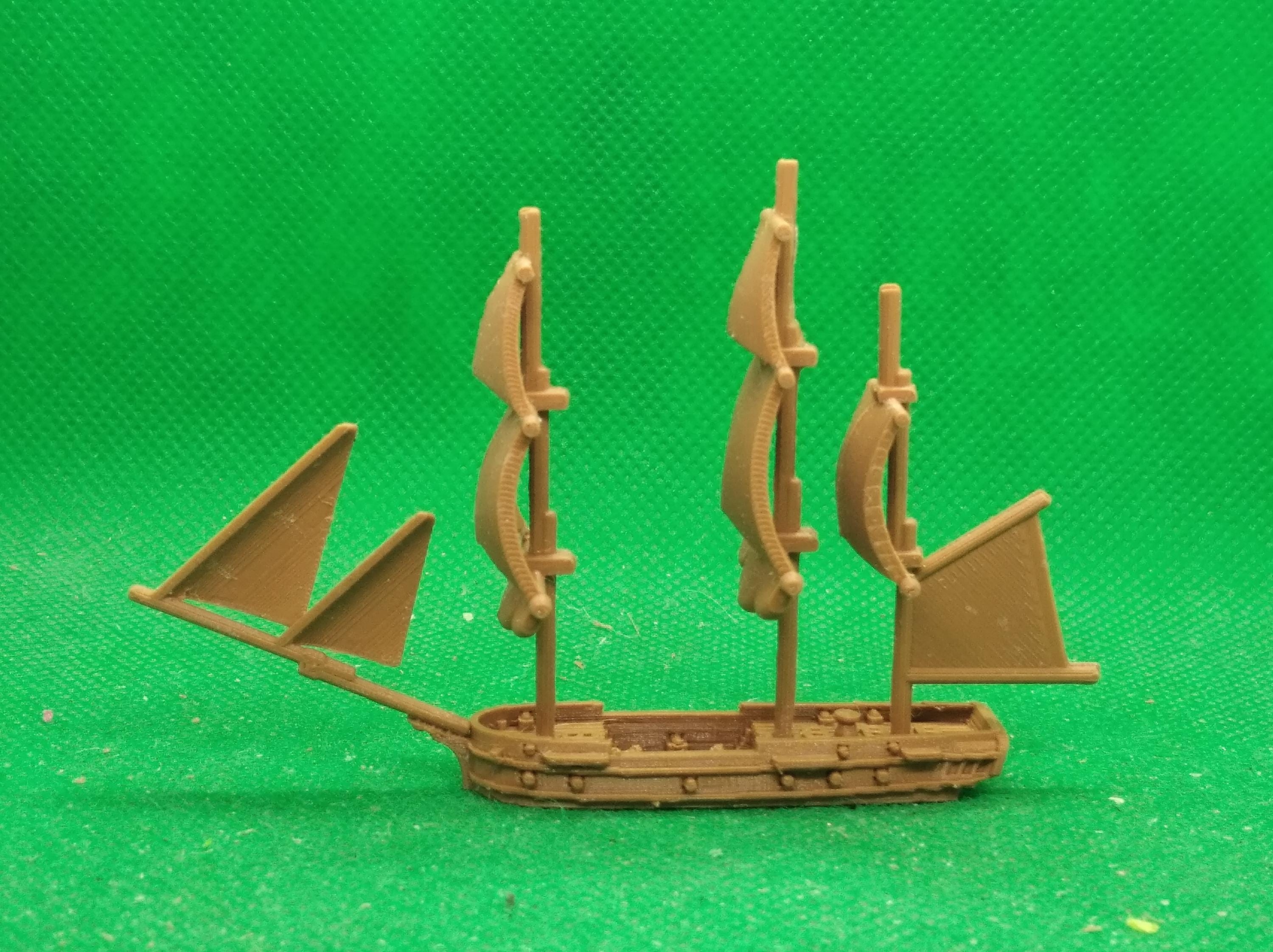 Model Hms Bomb 1/700 Scale HMS Terror Bomb Vessel (10-gun, 2 Mortars), Unrated Ship ...