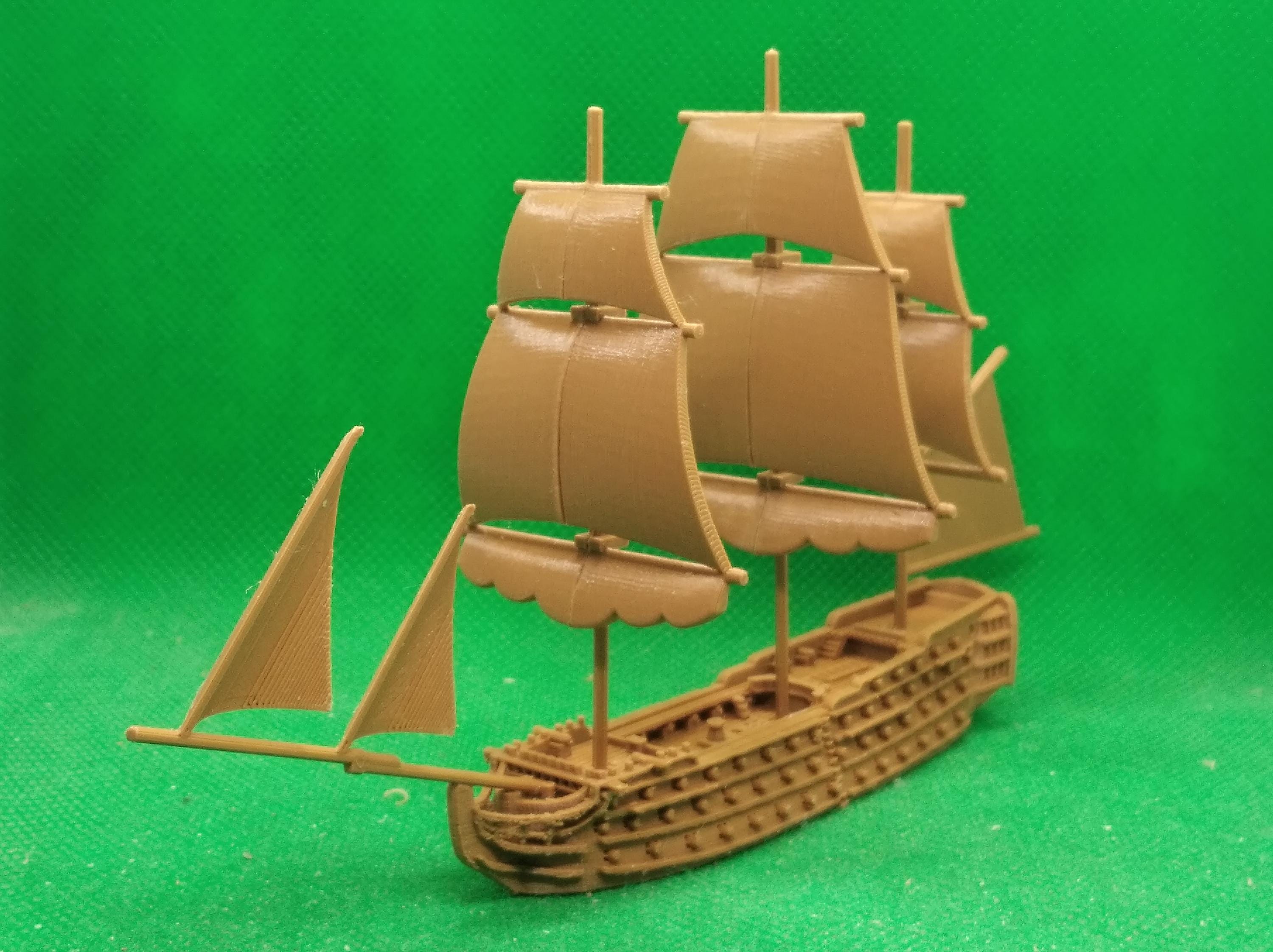 1/700 Scale HMS Prince 98-gun Ship of the Line, 2nd Rate