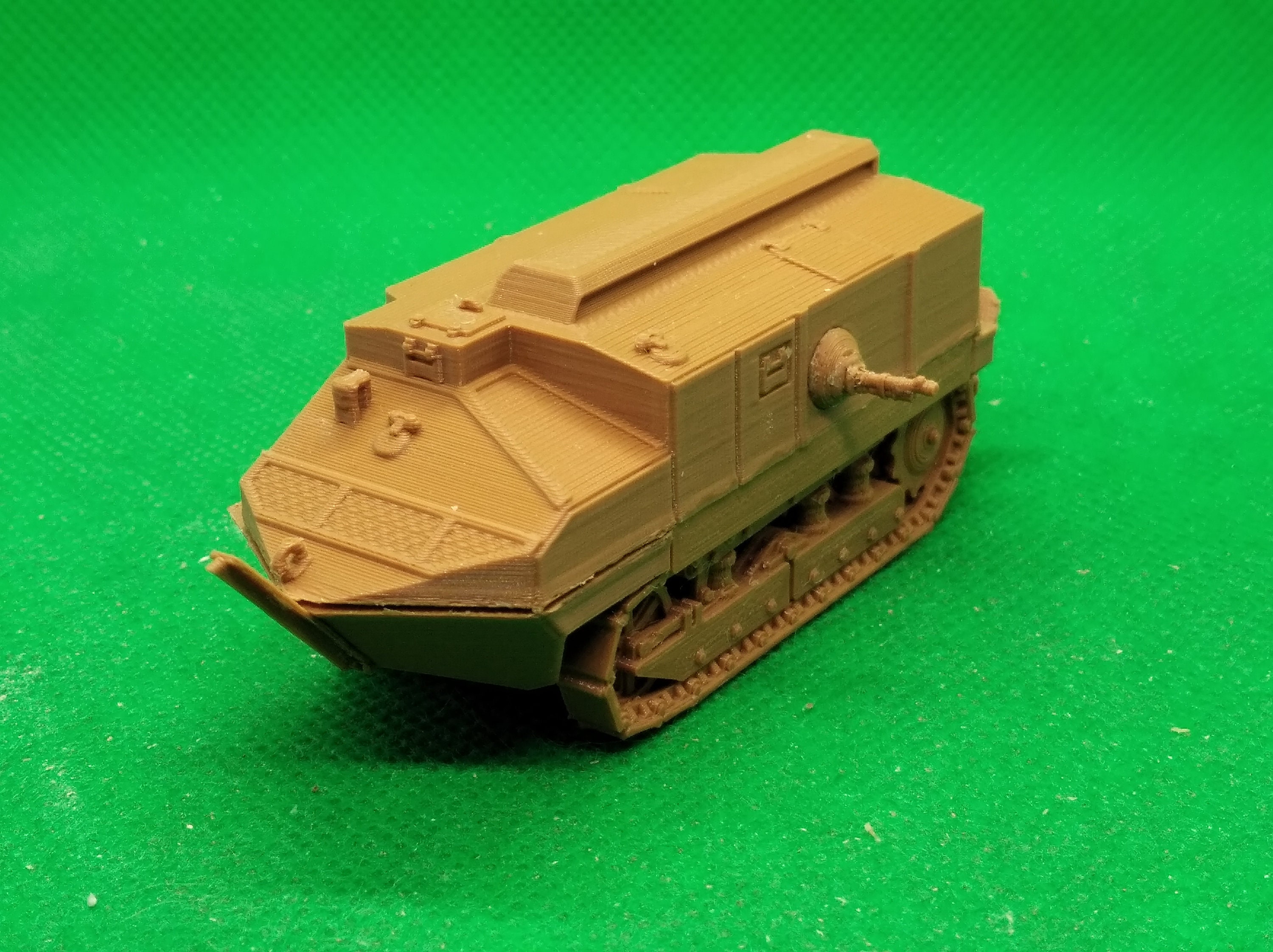1/72 French Schneider CA-1 Tank, World War One, WW 1, Spanish Civil War, 3D  Printed, Wargaming, Modelling 