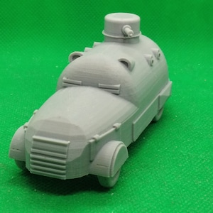 Camión blindado de campaña de la Constructora Española a escala 1/72, Guerra Civil Española, impresión 3D, wargaming, modelismo