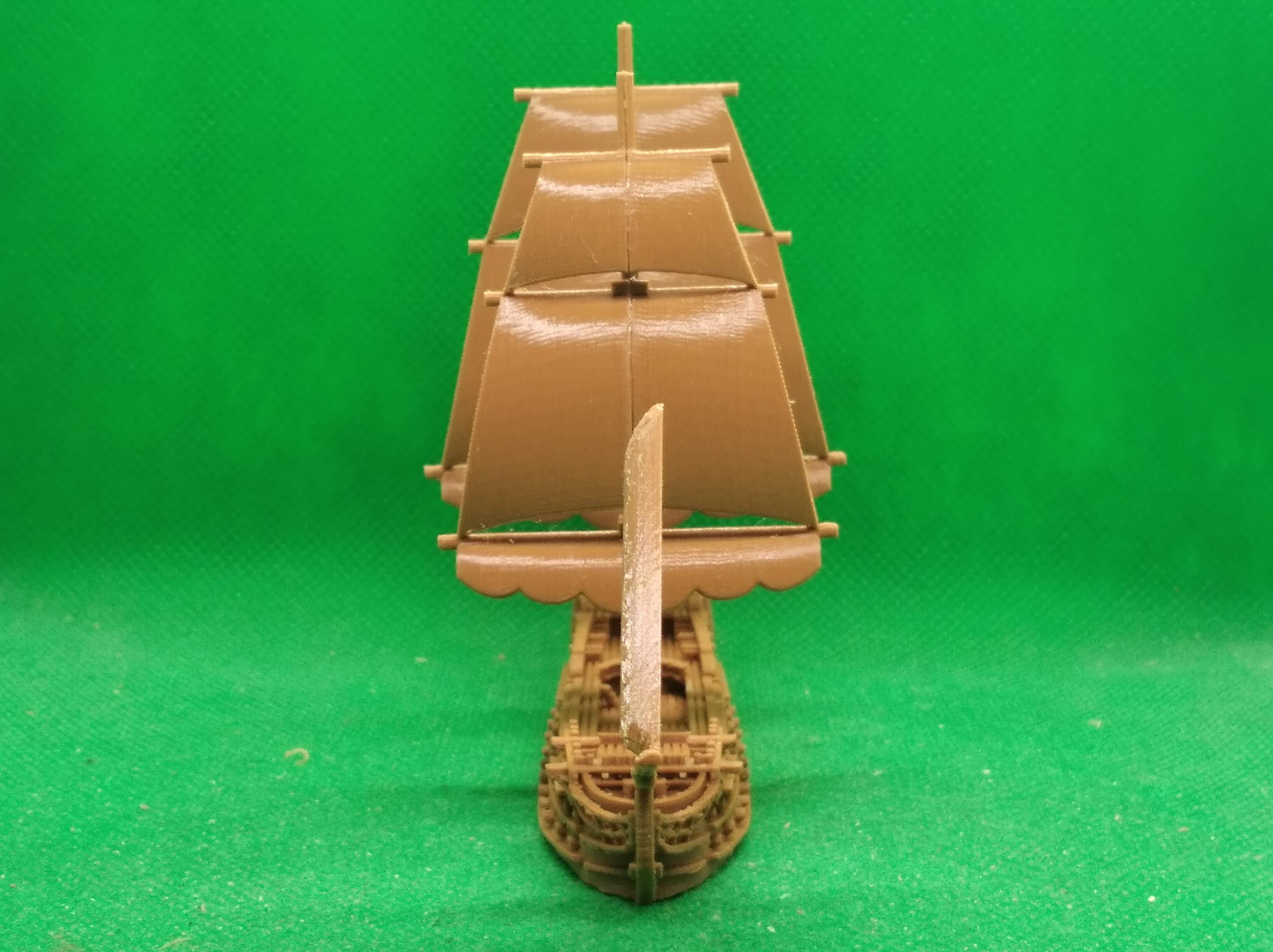 1/700 Scale HMS Prince 98-gun Ship of the Line, 2nd Rate