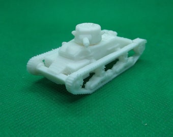 1/72 scale British A11 Mk I Matilda I infantry tank, World War Two, WW2, Battle for France, 3D printed, wargaming, modelling