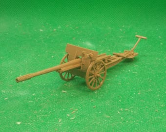 1/72スケール ソ連製107mm M1910/30野砲4門（スポーク付き車輪）、第二次世界大戦、3Dプリント、ウォーゲーム、模型