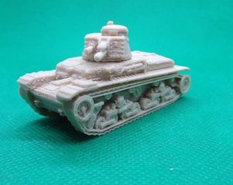 Schaal 1:72 Duitse Panzer 35(t) Ausf B/C lichte tank (Tsjechische Lt35), Tweede Wereldoorlog, WO2, 3D-geprint, wargaming, modellering