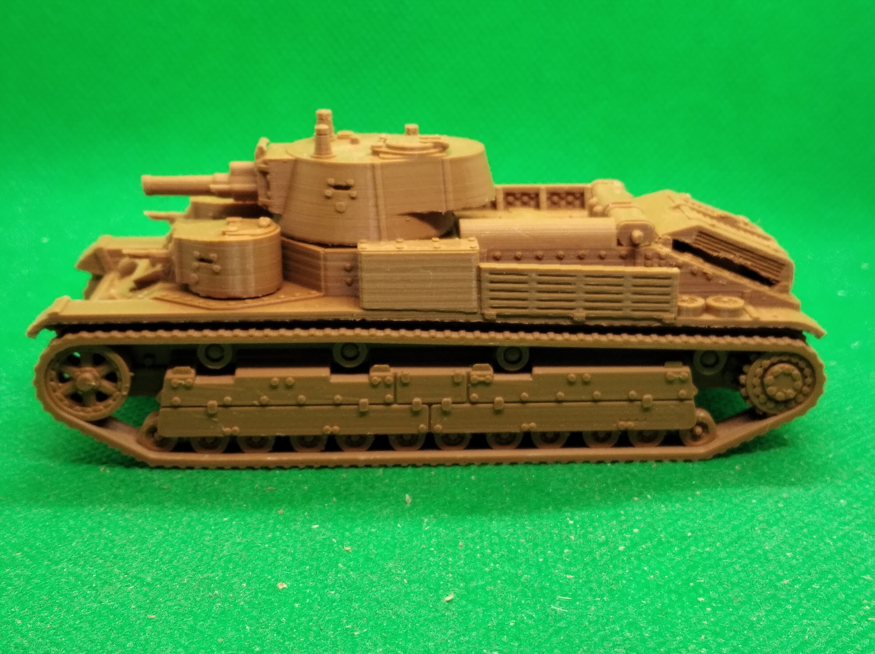 1/72スケール ソビエト T-28 モデル 1940 中戦車、第二次世界大戦、冬