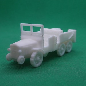 1/72 scale French Laffly S20TL VDP troop transport truck, World War Two, WW2, Battle for France, 3D printed, wargaming, modelling