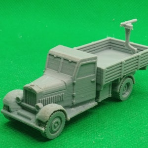 1/72 scale Polish Fiat 621 truck, World War Two, WW 2, Polish Campaign, Poland, Romania, 3D print, wargaming image 1