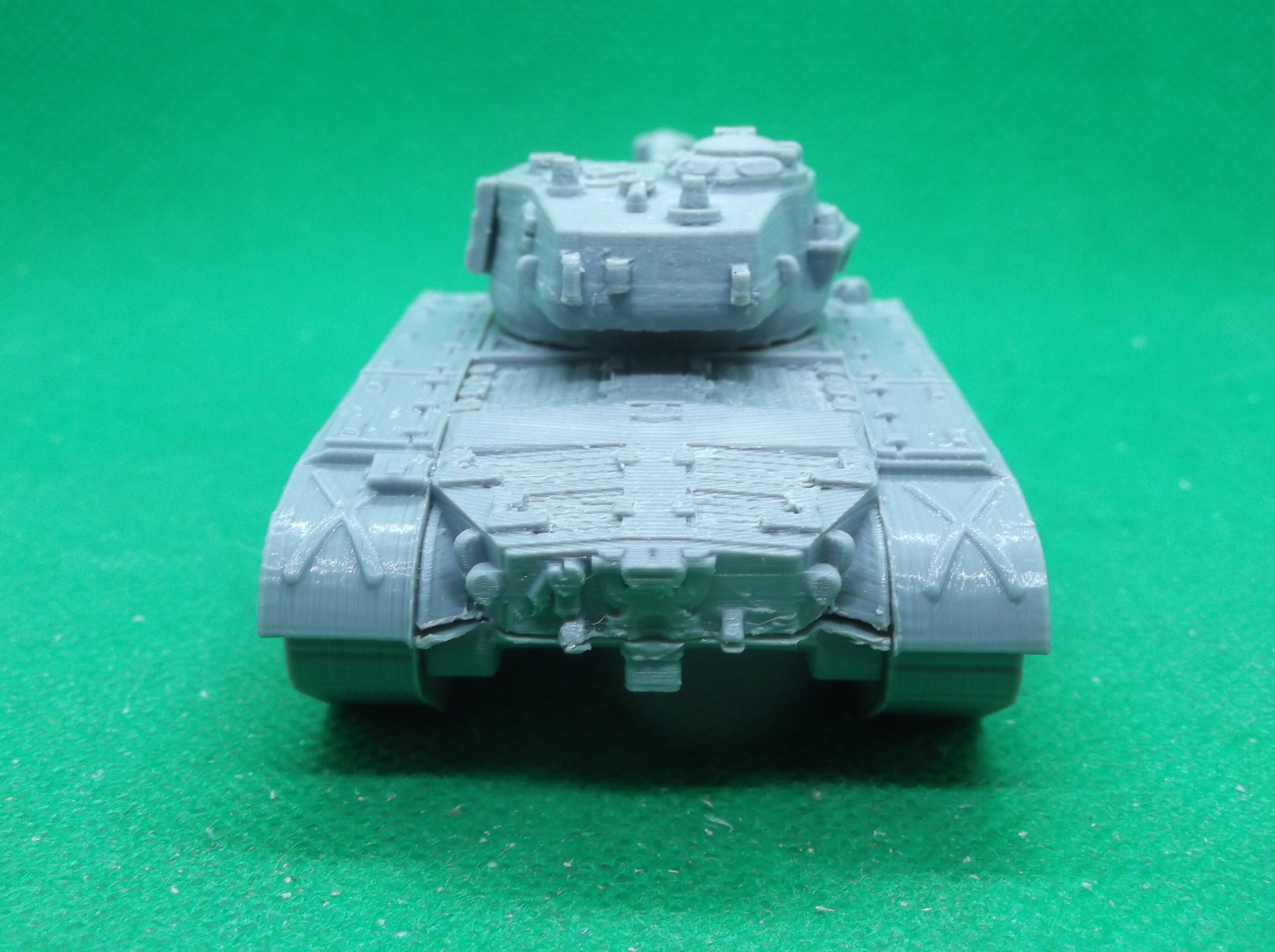 1/72スケールのアメリカ軍M26パーシング重戦車（有蓋履帯付き）、第二