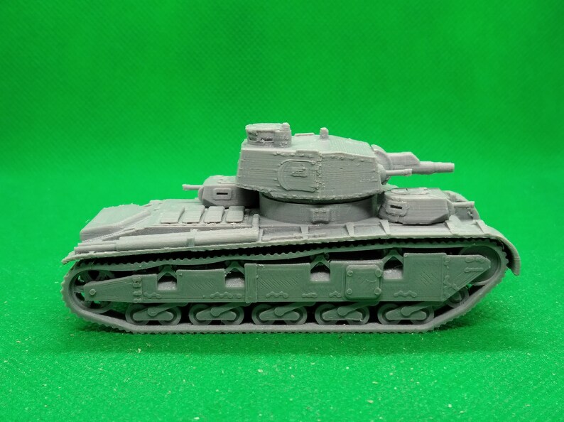 1/72 Scale German Neubaufahrzeug Type B2 Heavy Tank (krupp), World War ...