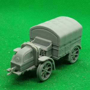 1/72 - French Latil TAR 4WD artillery truck (covered), World War One, World War Two, WW 1, WW 2, 3D printed, wargaming, modelling
