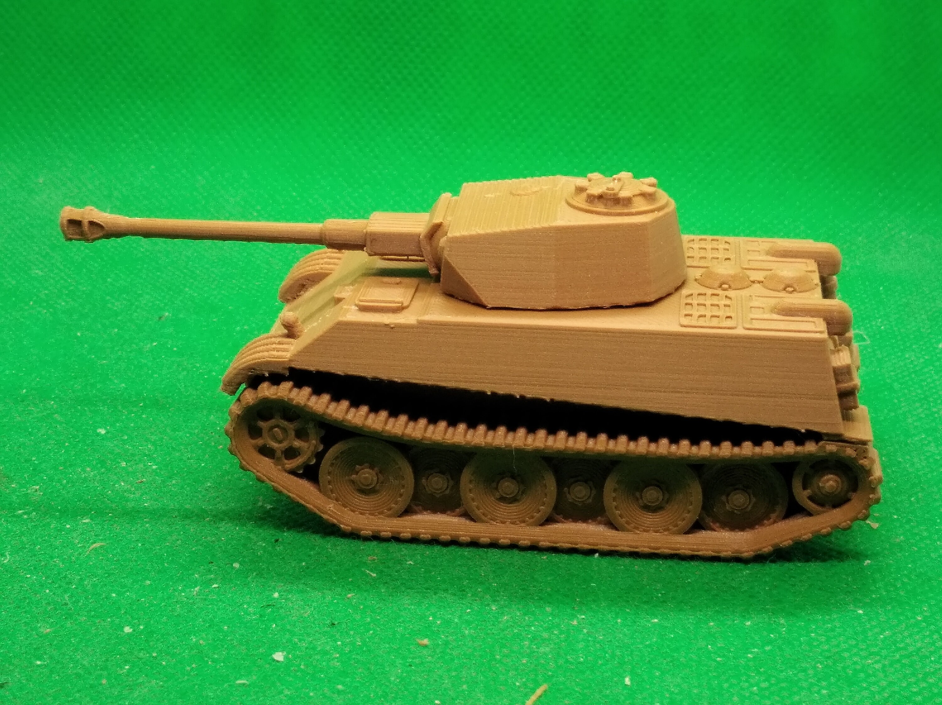 Carro Armato Tedesco WW2 28mm (1/56) Stampato In 3D - Nerd Herd Wargaming - Bolt Action