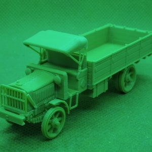 1/72 - United States Class-B Standardized Military Truck &quot;Liberty Truck&quot;, World War One, WW 1, 3D printed, wargaming, modelling