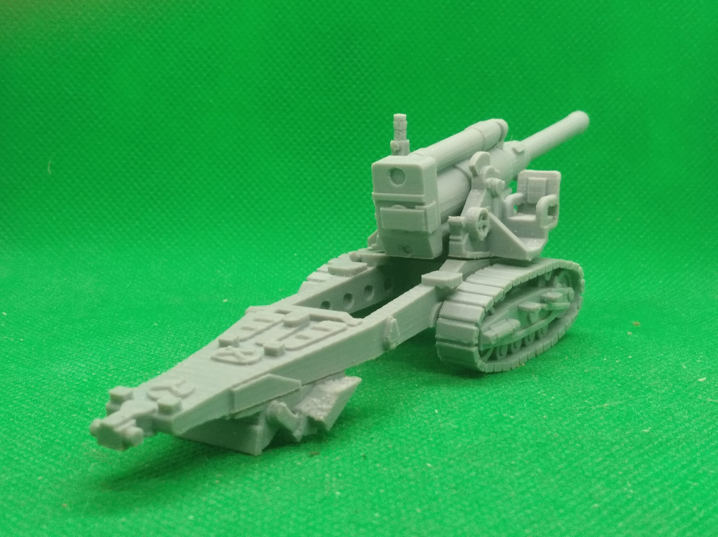 1/72スケール ソ連製 203mm M1931 (B-4) 重榴弾砲、第二次世界大戦