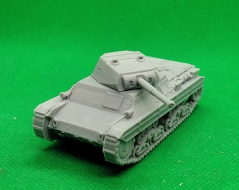1/72 scale Italian Carro Armato M26/40 heavy tank, World War Two, WW 2, Italian Campaign, 3D printed, wargaming, modelling