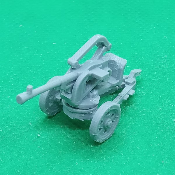 1/72スケール 4 x イタリア軍ブレダ35（移動姿勢）、第二次世界大戦、WW2、北アフリカ、バルカン半島、イタリア、3Dプリント、ウォーゲーム、モデリング