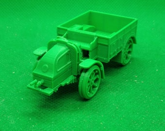 1/72 - French Latil TAR 4WD artillery truck, World War One, World War Two, WW 1, WW 2, 3D printed, wargaming, modelling