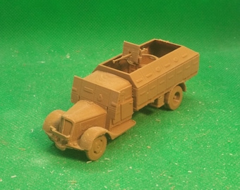 1/72 scale Italian Renault ADR  Blindato armored personnel carrier, World War Two, WW 2, Balkans, 3D printed, wargaming, modelling