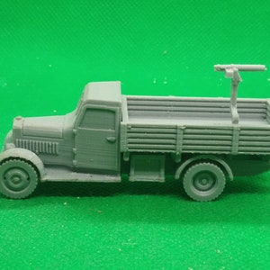 1/72 scale Polish Fiat 621 truck, World War Two, WW 2, Polish Campaign, Poland, Romania, 3D print, wargaming image 4