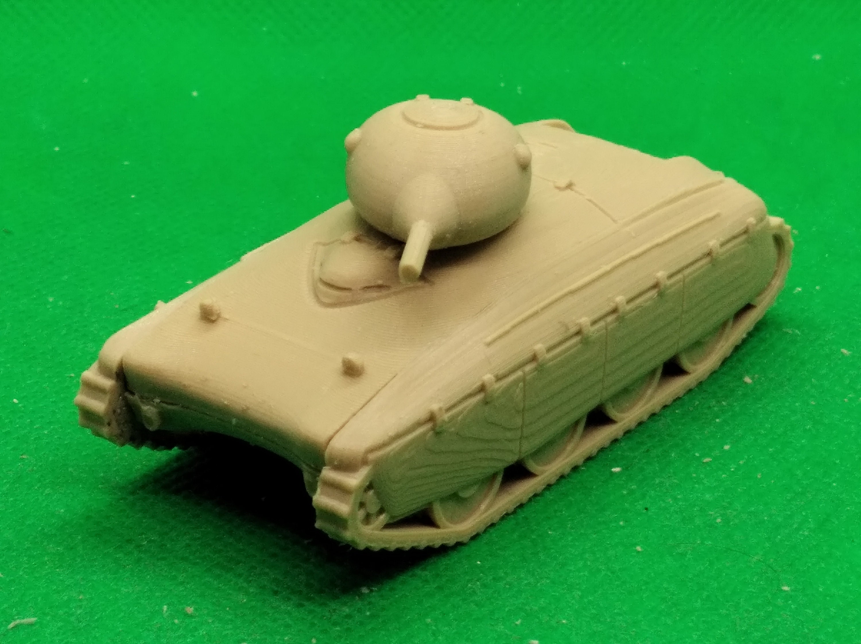 1/72 スケールのフランス AMX 40 巡航戦車プロトタイプ、第二次 1/72 スケールのフランス AMX 40 巡航戦車プロトタイプ、第二次