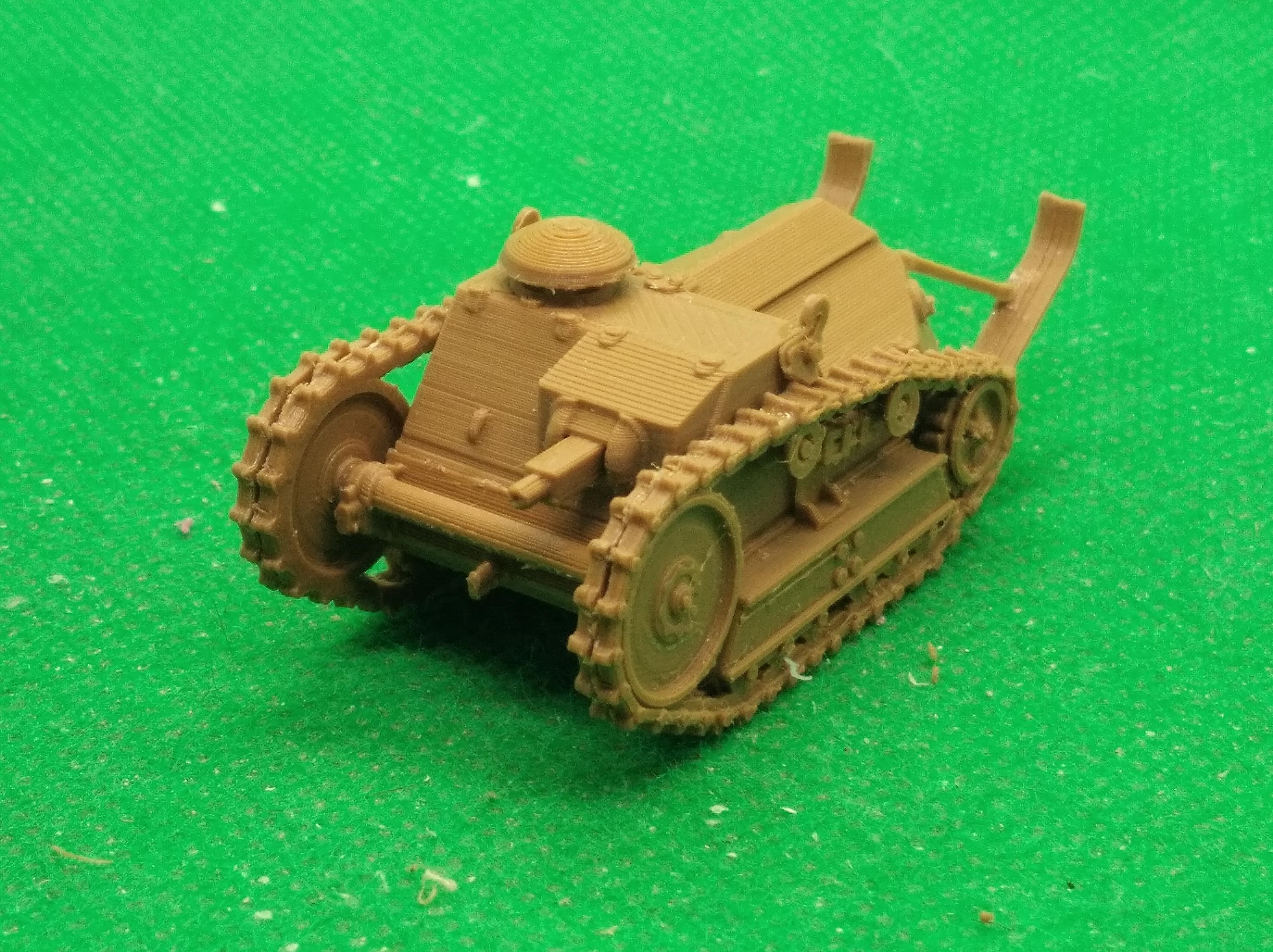 1/72 - アメリカ フォード M1918 3トン軽戦車、第一次世界大戦、WW 1