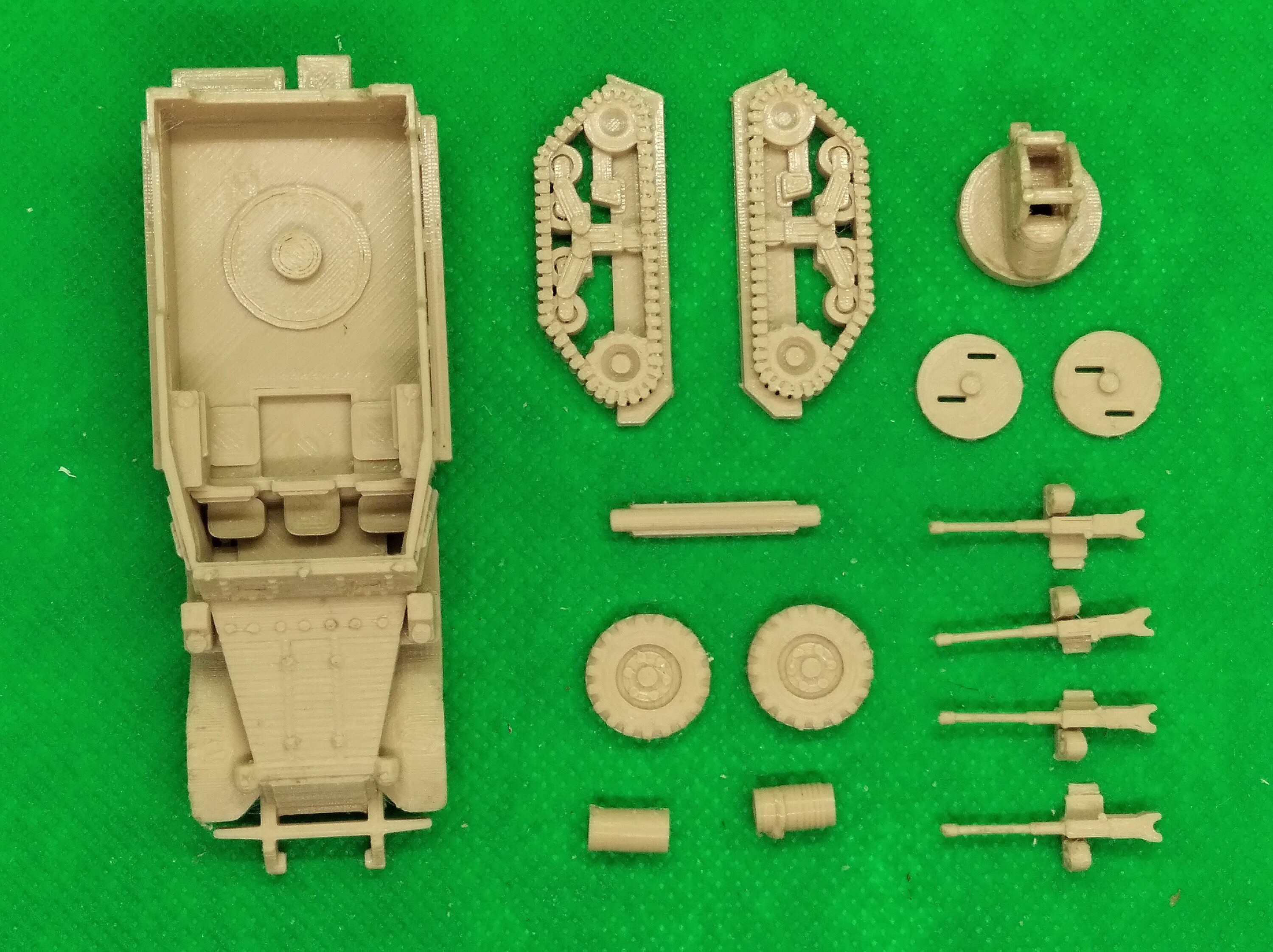 1/72 Scale United States M16 Half-track Self-propelled Anti-aircraft ...