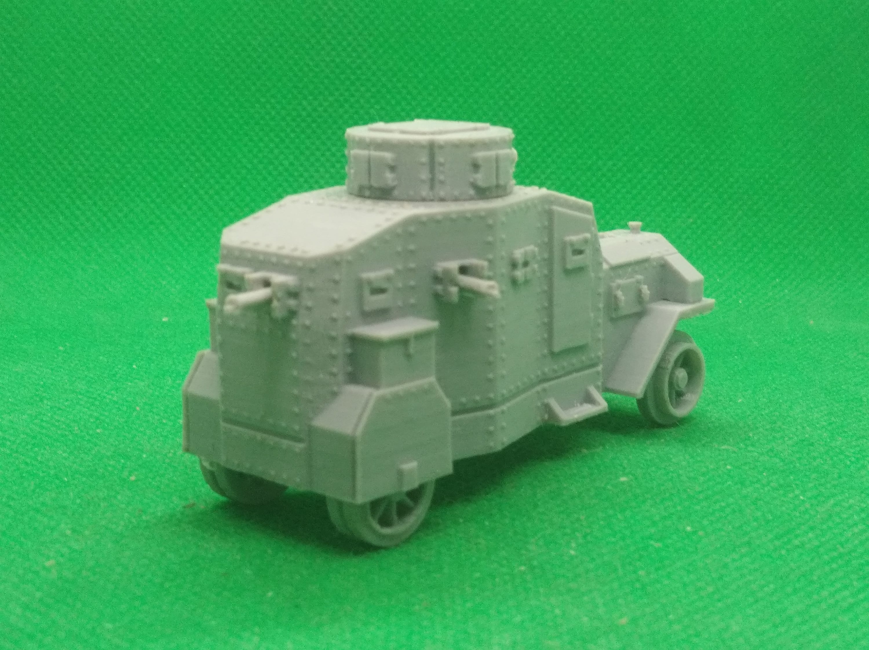 1/72 Scale German Ehrhardt E-V/4 Armored Car, World War One, WW 1