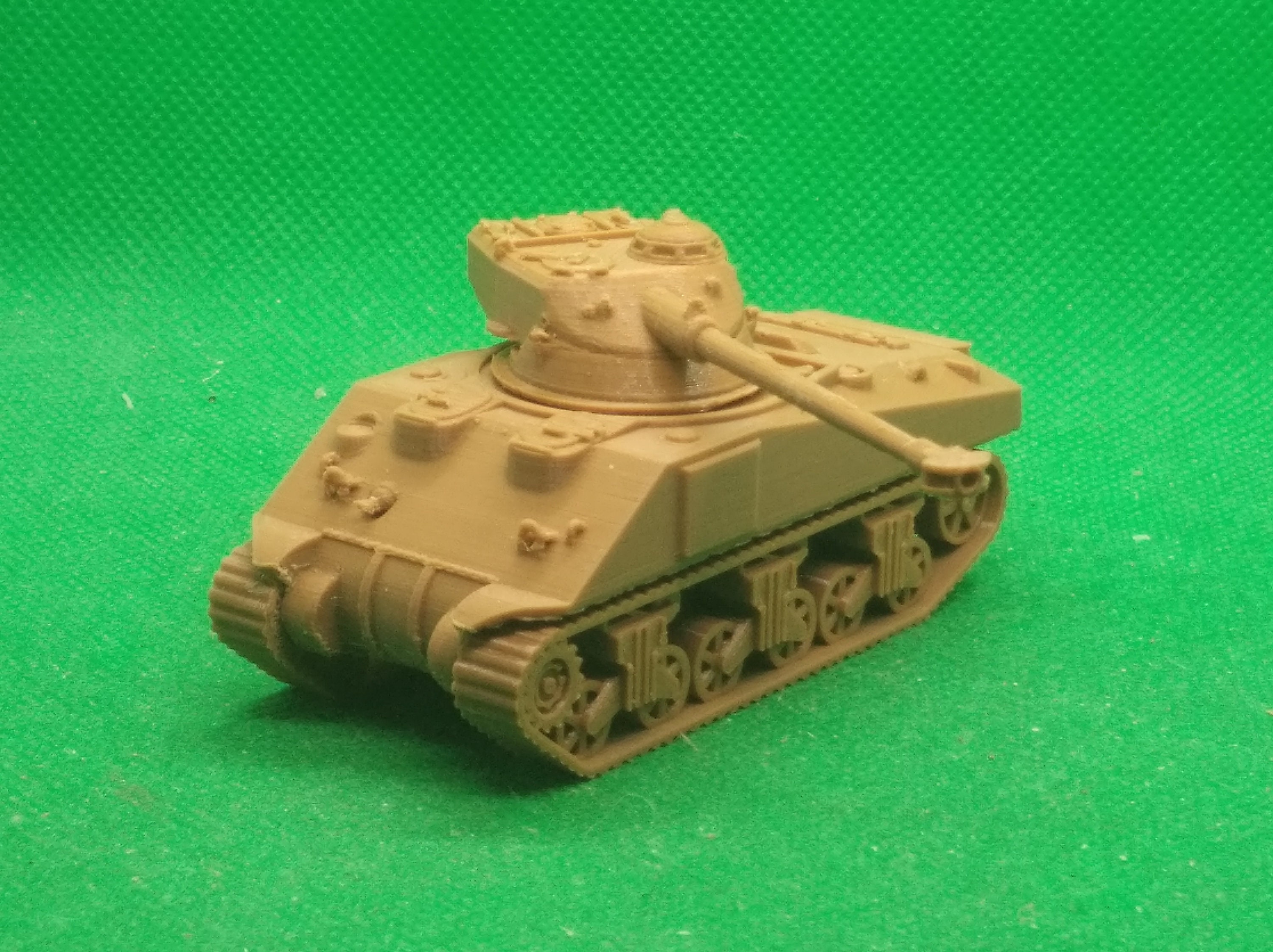 1/72 scale Egyptian Sherman M4A4 FL10 medium tank, Suez Crisis, Six Day War, 3D printed, wargaming, modelling