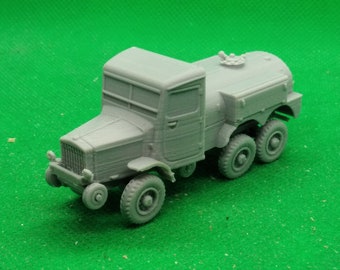 1/72 scale French Laffly S20TL fuel tanker, World War Two, WW2, Battle for France, 3D printed, wargaming, modelling