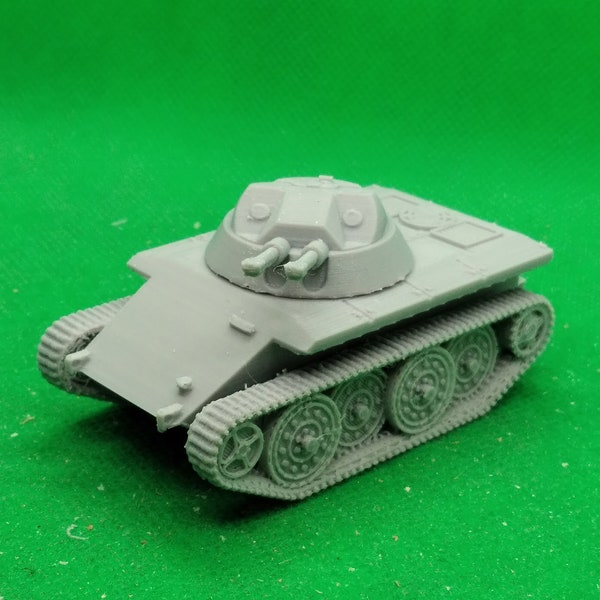 1/72 scale German E-10 Kugelblitz flakpanzer project, World War Two, WW 2, 3D printed, wargaming