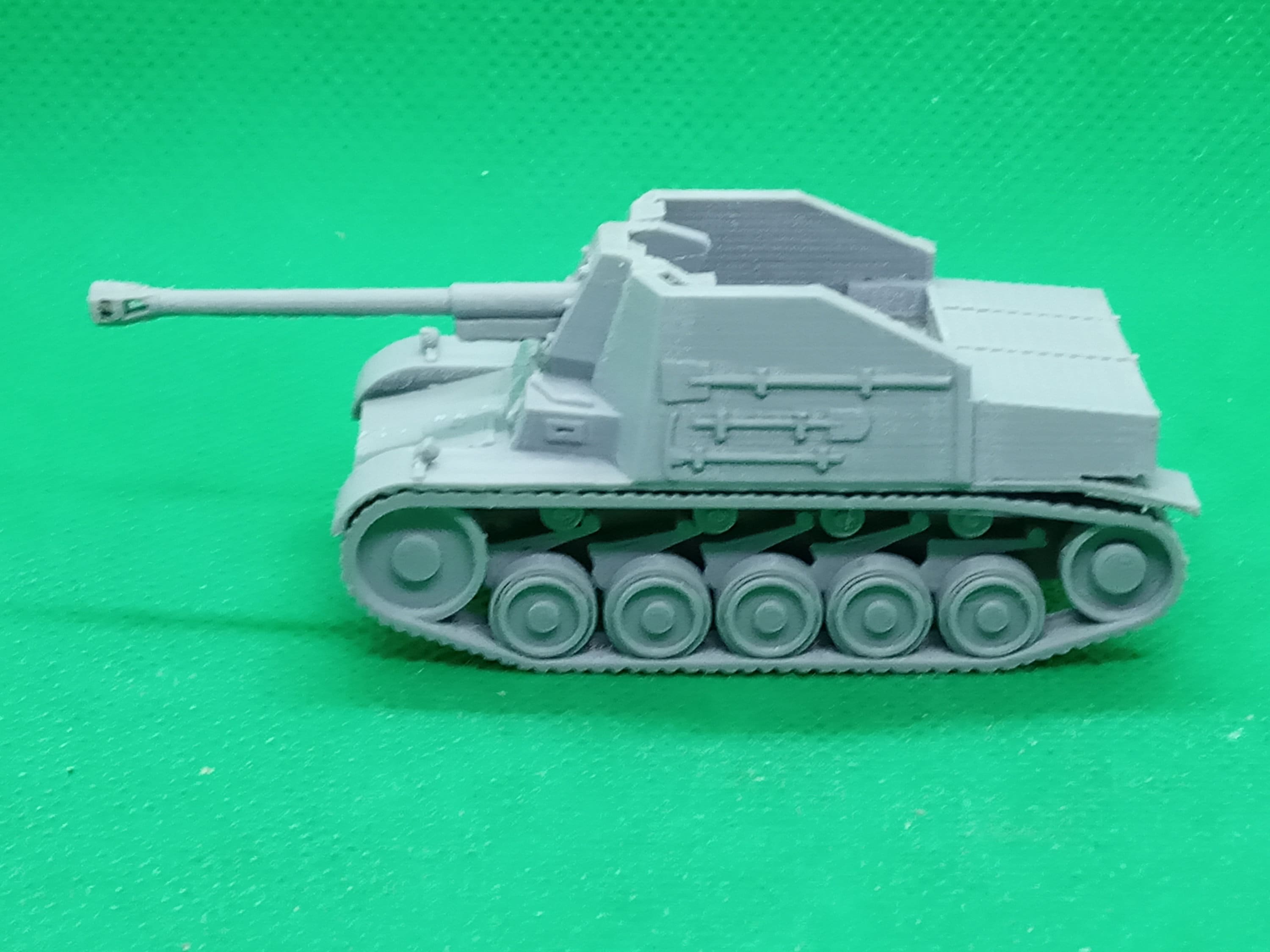 1/72 Scale German Sd.kfz 131 Marder II Tank Destroyer, World War Two,  Eastern Front, Western Front, 3D Printed, Wargaming 