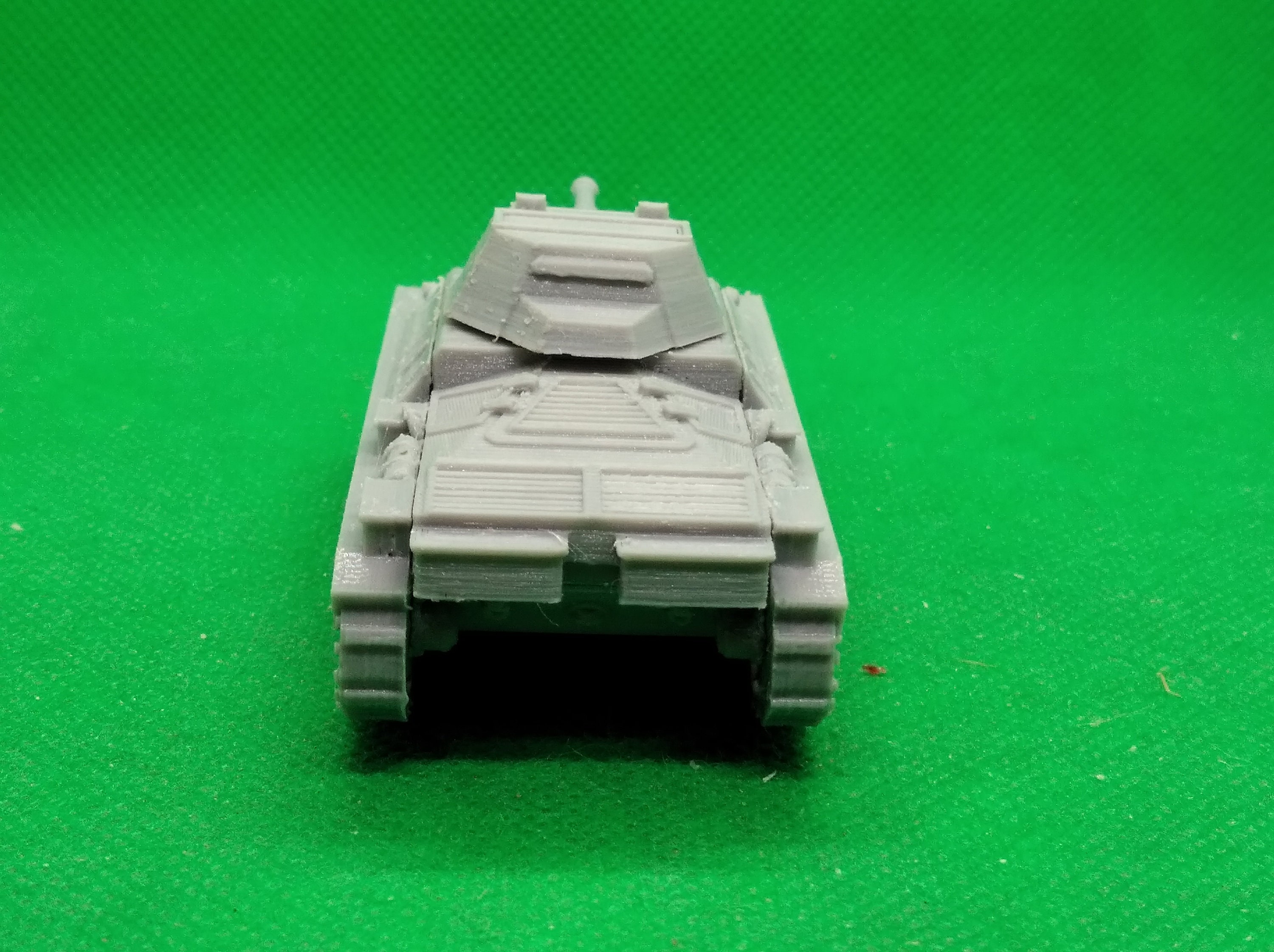Kit Modellino Carro Armato GW Typ E Semovente Stampato In 3D - Scala 1/72 - Non Verniciato - Foto 2