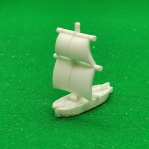 4 X 1/700 scale USS Philadelphia gunboat, unrated, suitable for Black Seas, XVIII, Napoleonic, 3D printed, wargaming, modelling