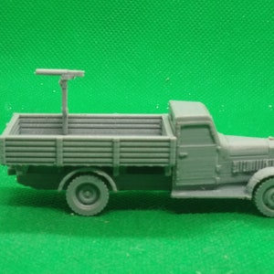 1/72 scale Polish Fiat 621 truck, World War Two, WW 2, Polish Campaign, Poland, Romania, 3D print, wargaming image 6