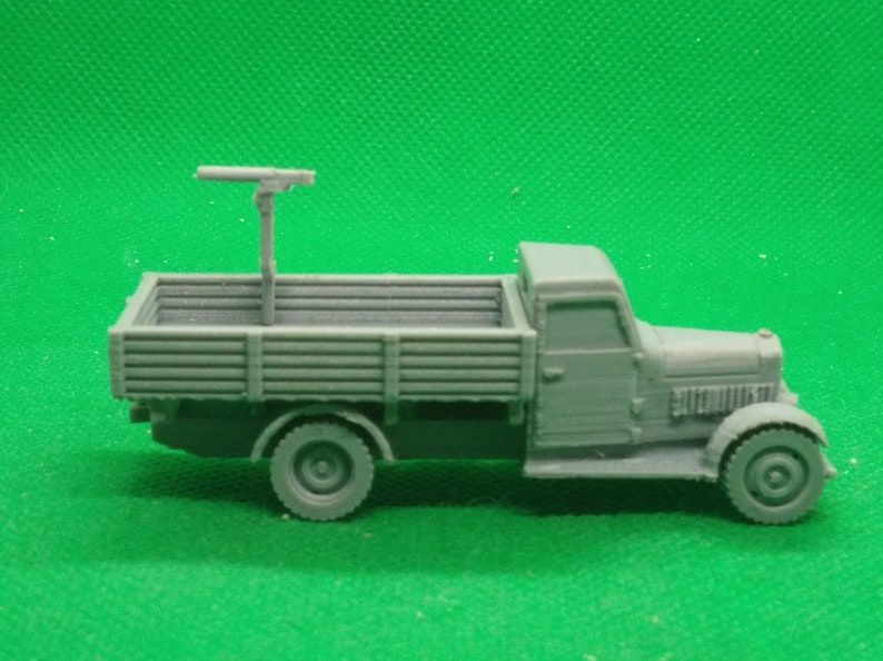 1/72 scale Polish Fiat 621 truck, World War Two, WW 2, Polish Campaign, Poland, Romania, 3D print, wargaming image 6