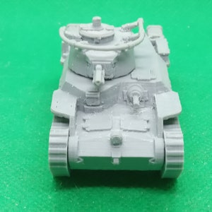 1/72 scale Japanese Type 97 Chi-Ha medium tank with antenna, World War Two, WW 2, Sino-Japanese War, 3D printed, wargaming, modelling image 3