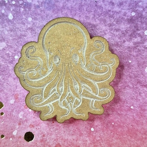 2 inch, octopus mold, silicone mold, mold, resin mold, ocean mold, nature mold, cryptid mold, craft mold, molds, Cthulhu mold, kraken mold