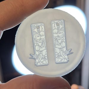 1.25 inch, humming bird earring mold, bird earring mold, hummingbird mold, Earring mold, silicone earring mold, cute earring mold, bird mold