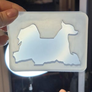 4 inch, dog mold, puppy mold, dog keychain mold, pet mold, silicone mold, resin mold, mold, show dog mold