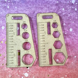 2.5 inch, ruler keychain mold, size keychain mold, working keychain mold, functional keychain mold, measuring mold, inches mold, tool mold