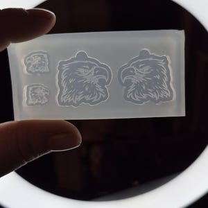 1 inch, bird earring mold, eagle earring mold, animal earring mold, Earring mold, silicone earring mold, bird mold, eagle mold