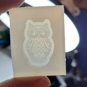 Owl mold, owl keychain mold, keychain mold, bird mold, resin mold, epoxy mold, silicone mold, resin craft mold, mold, animal mold