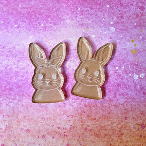 Rabbit mold, silicone mold, mold, resin mold, easter bunny mold, animal mold, craft mold, bunny mold, molds, pet mold, easter mold