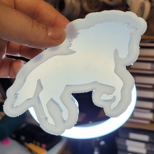 Horse mold, resin mold, crafting mold, craft mold, equestrian mold, decor mold, silicone mold, pet mold, mold, resin supply, equine mold
