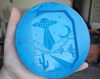 Alien mold, ufo mold, mountain mold, extraterrestrial mold, spaceship mold, silicone mold, resin mold, wax mold, mold, abduction mold