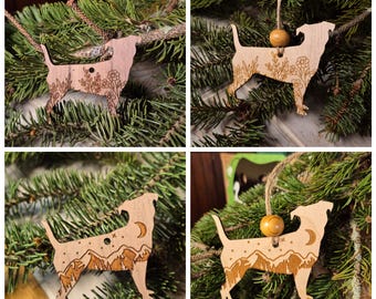 3.5inch, beagle ornament, lab ornament, Dog ornament, custom dog ornament, Christmas ornament, holiday tree ornament, pet ornament