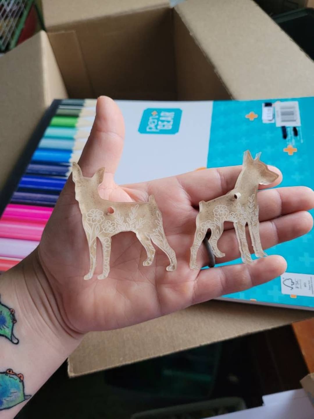 2.5 Inch Miniature Pinscher Mold, Dog Mold, Puppy Mold, Dog Keychain