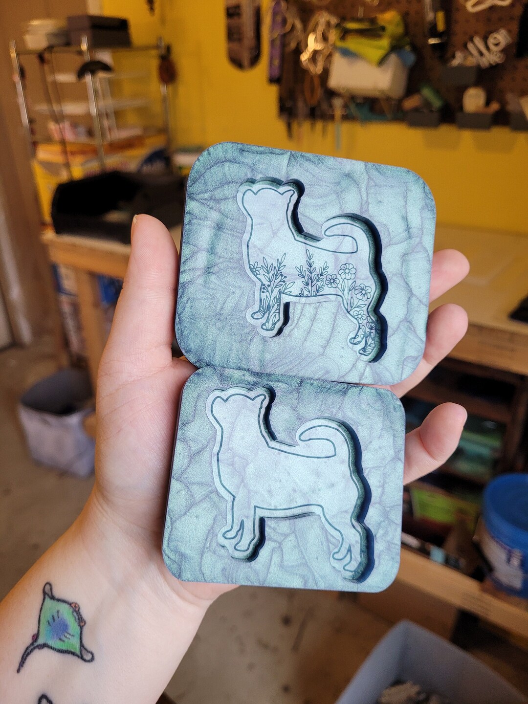 2.5 Inch, Chihuahua Mold, Dog Mold, Puppy Mold, Dog Keychain Mold