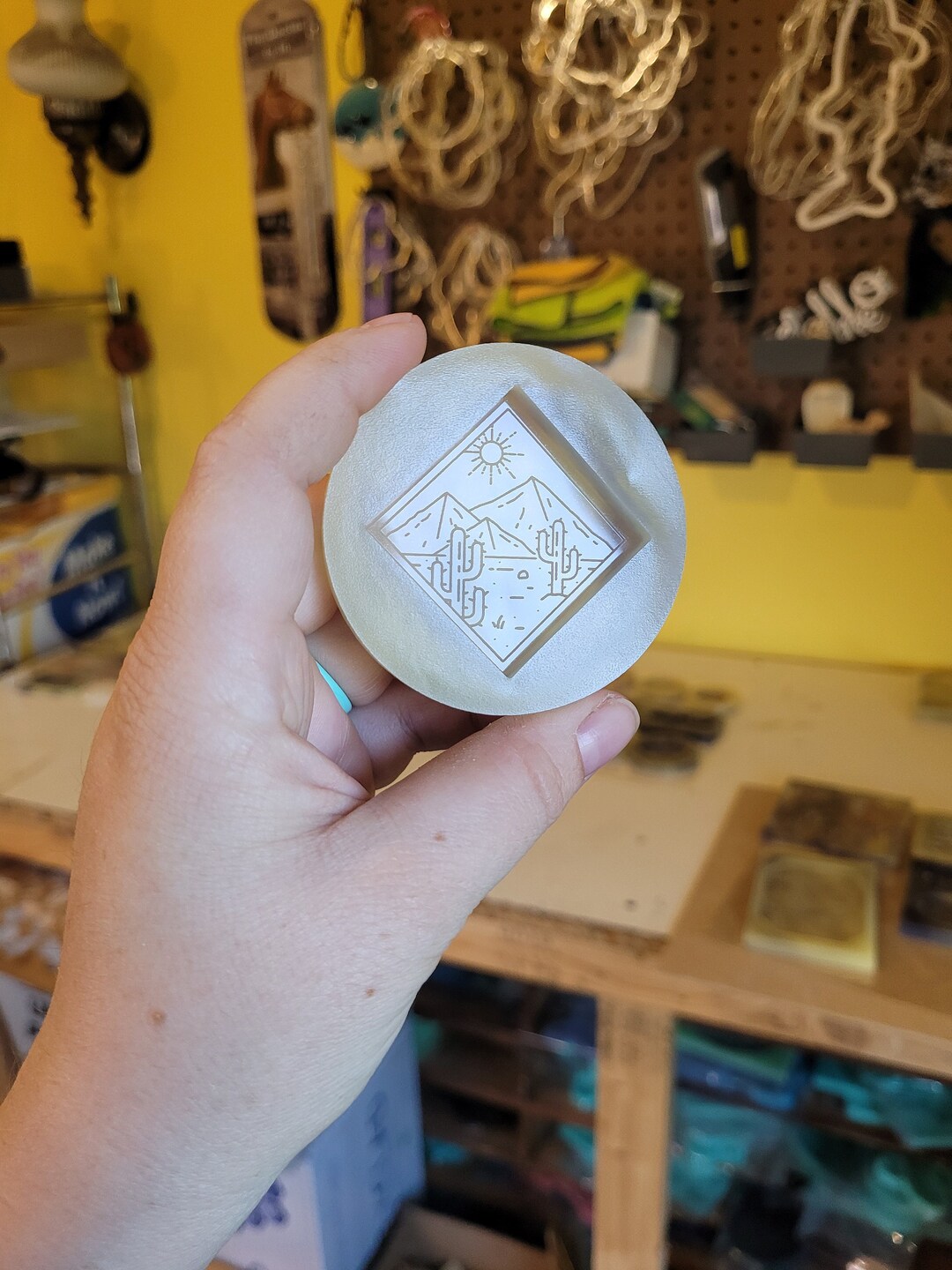 Desert Mold Desert Scene Mold Cactus Mold Western Mold Etsy