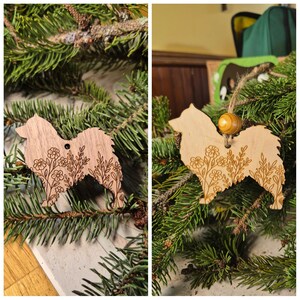 3.5inch, Icelandic sheepdog ornament, Dog ornament, custom dog ornament, Christmas ornament, holiday pet ornament, pet ornament, ornament
